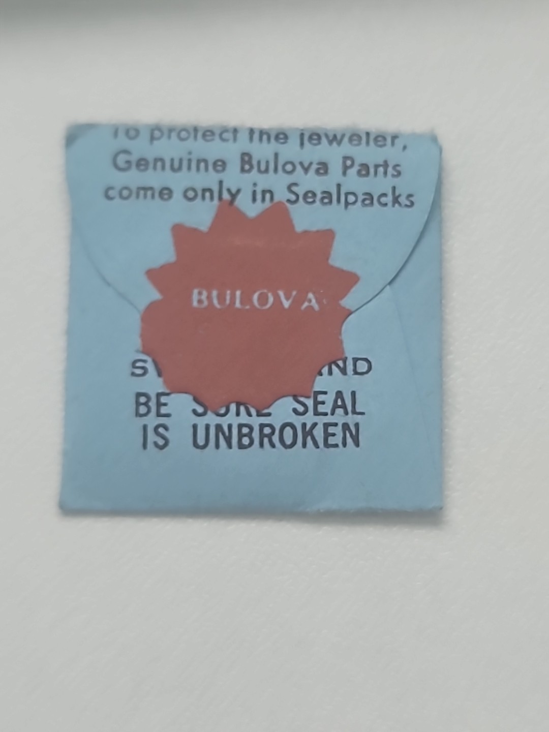 NOS Vintage Bulova Winding Pinion #18 (See dropdown for Part #’s)