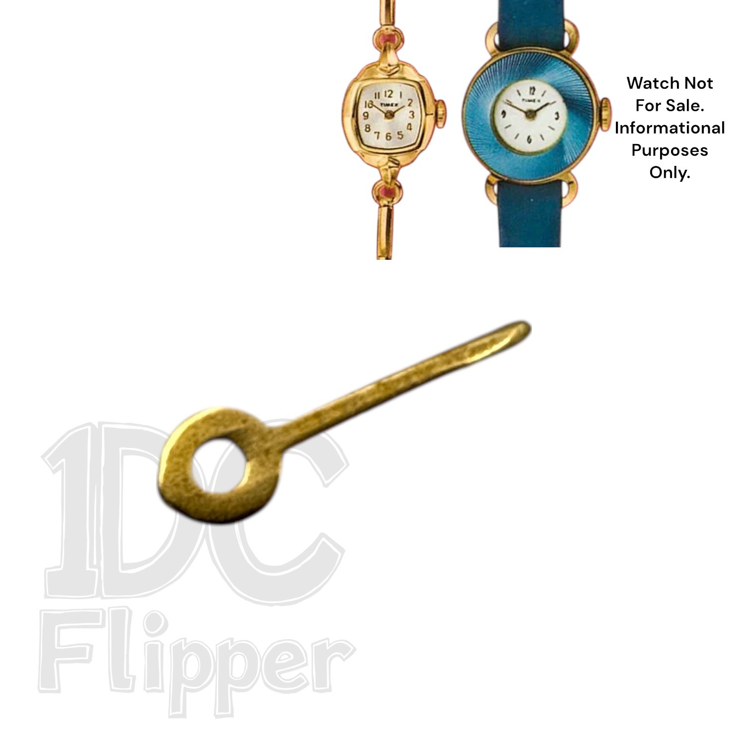 Timex Cavatina Watch MINUTE HAND Part #31 1962-1969 Model 5020, 5460 Ladies Read
