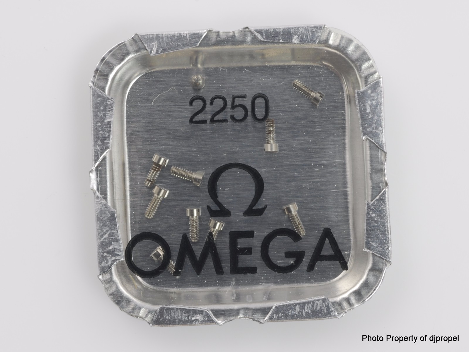ORIGINAL OMEGA Balance Bridge Screws # 2250 for Omega 470! 10 Screws!