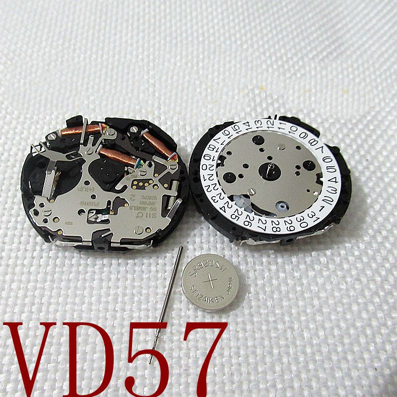 Hattori Epson TMI VD57 VD57C Watch Quartz Movement Japan Made