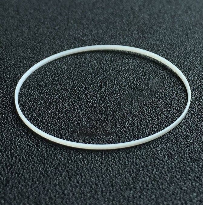 0.6/0.85/1.2/1.7mm Watch Crystal Gasket Ring Watch Glass Seal Ring 16-40mm White