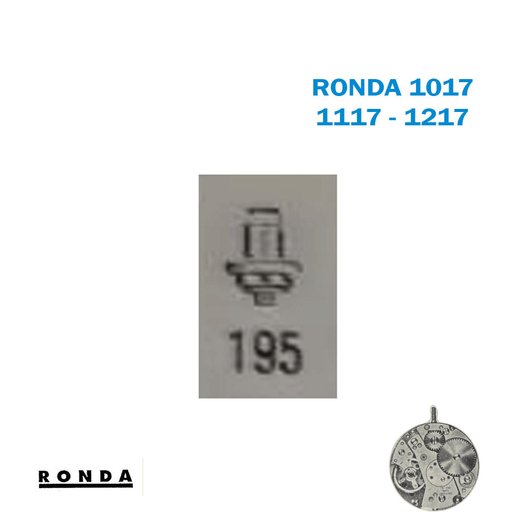 Spare Part- Part No:195- For Movement RONDA 1117 1213 or 1211 or 1215 or 1217
