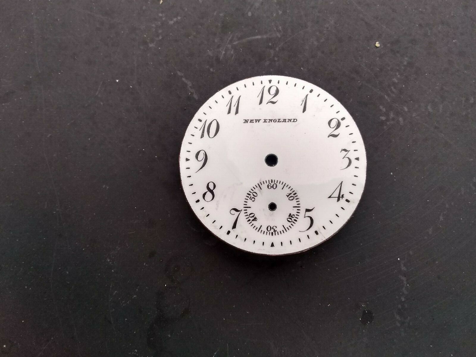 NEW ENGLAND WATCH CO GREAT DIAL!! 2C
