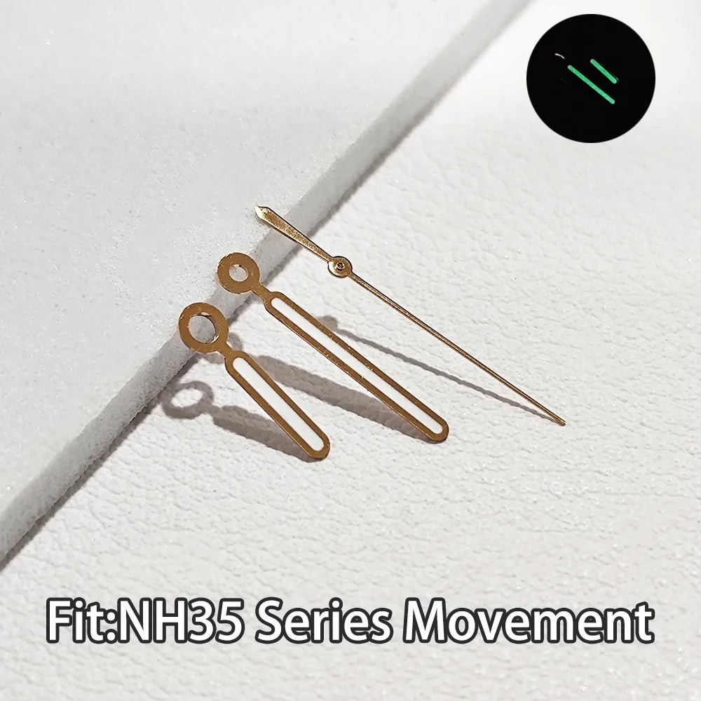 Series Rose Gold Silver Gold Watch Hands for NH35/36/8215 Series Modified