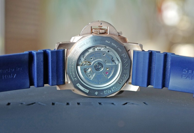 PANERAI PAM 1074 SUBMERSIBLE BRONZO AUTOMATIC DATE ABISSO 42mm PAM01074