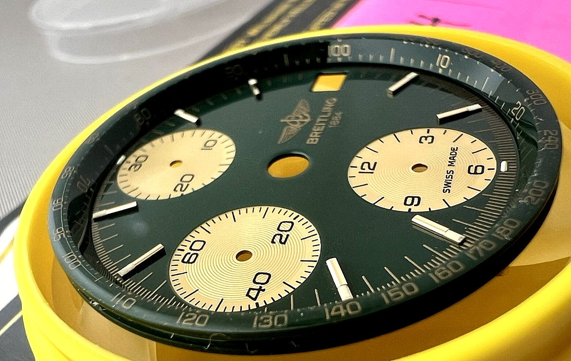 Breitling Watch Green DIAL NEW Rare Chronomat 29 mm Swiss Made OEM Authentic