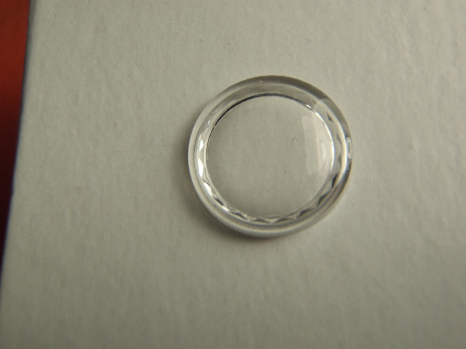 FWC Diamond Round inside Facet High Round Plastic Watch Crystal 14.2 MM Lot 62