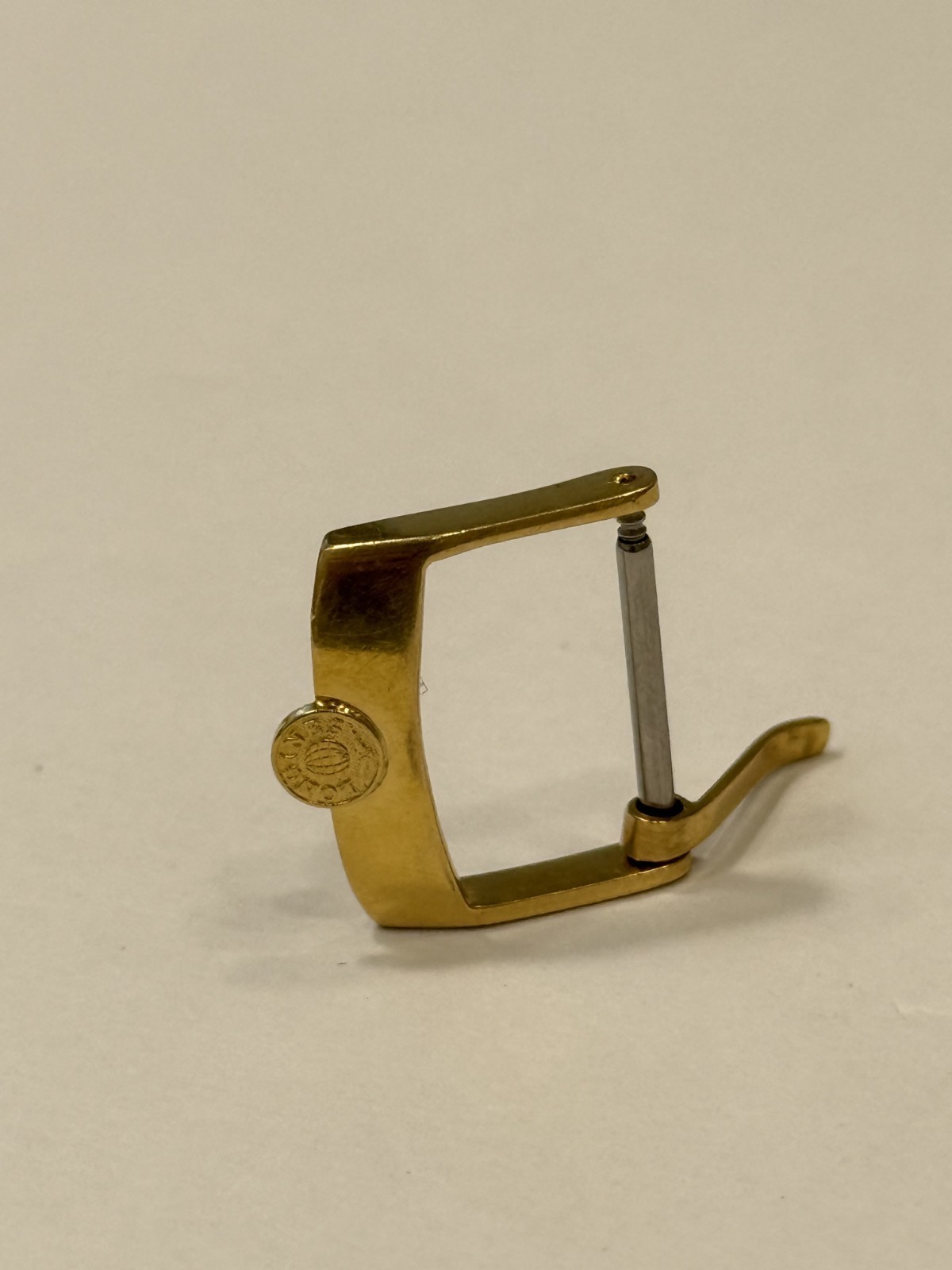 Longines Buckle 16mm Solid Gold 18k Swiss Made Rare Genuine !
