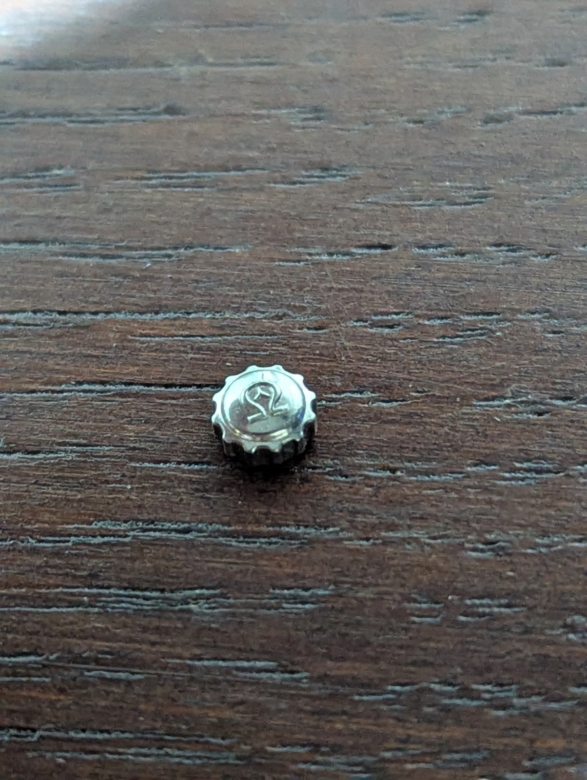 Rare Omega Mercedes NAIAD Railmaster Watch Crown, 5.49mm X 2.91mm, Tap 7 #P456
