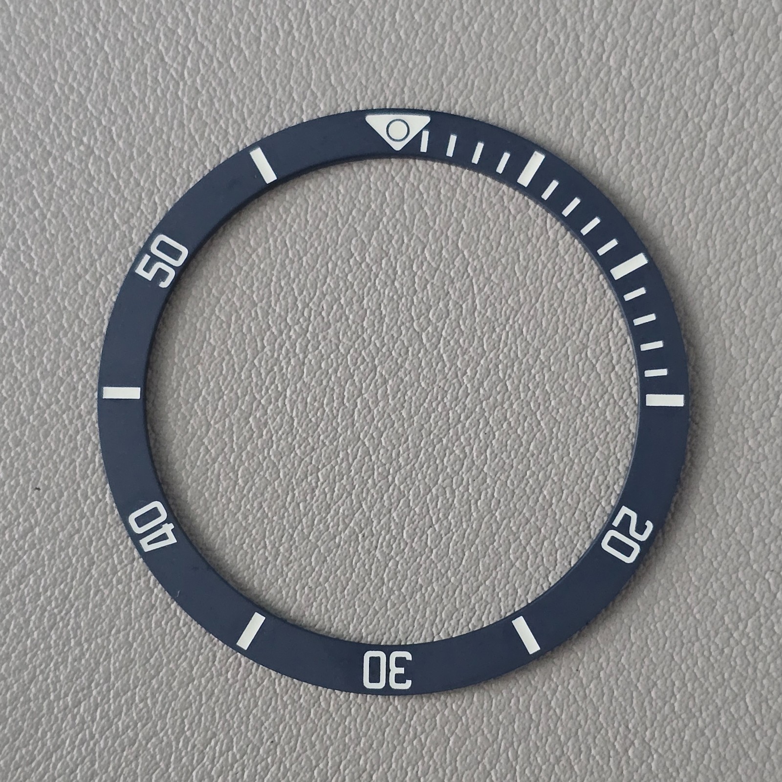 SEIKO Bezel Insert SKX007 / PLGS Dark Blue Matte Ceramic Flat BGW9