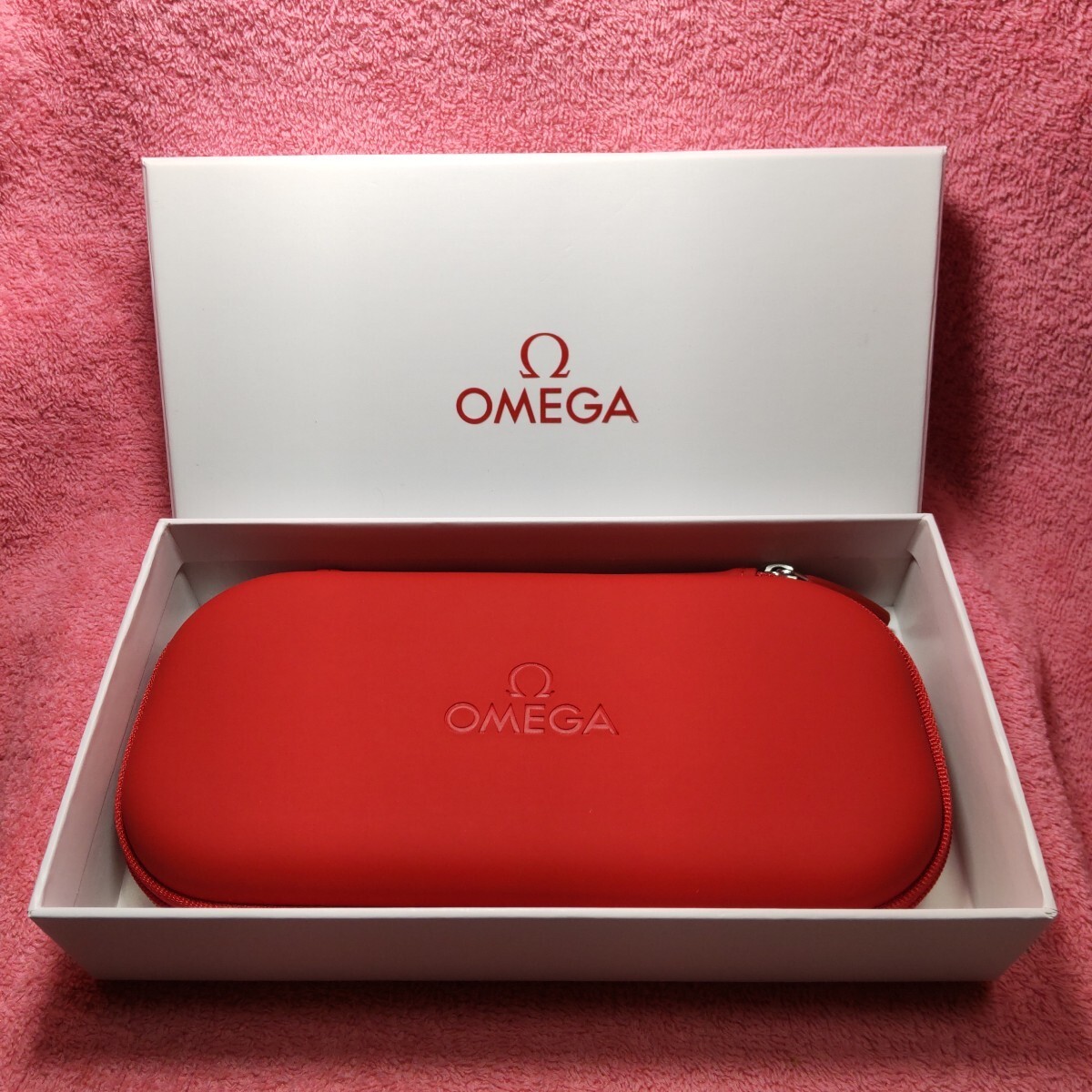 OMEGA Genuine Ω Omega Official Strap Case Phone Pouch Soft Box Box Protection