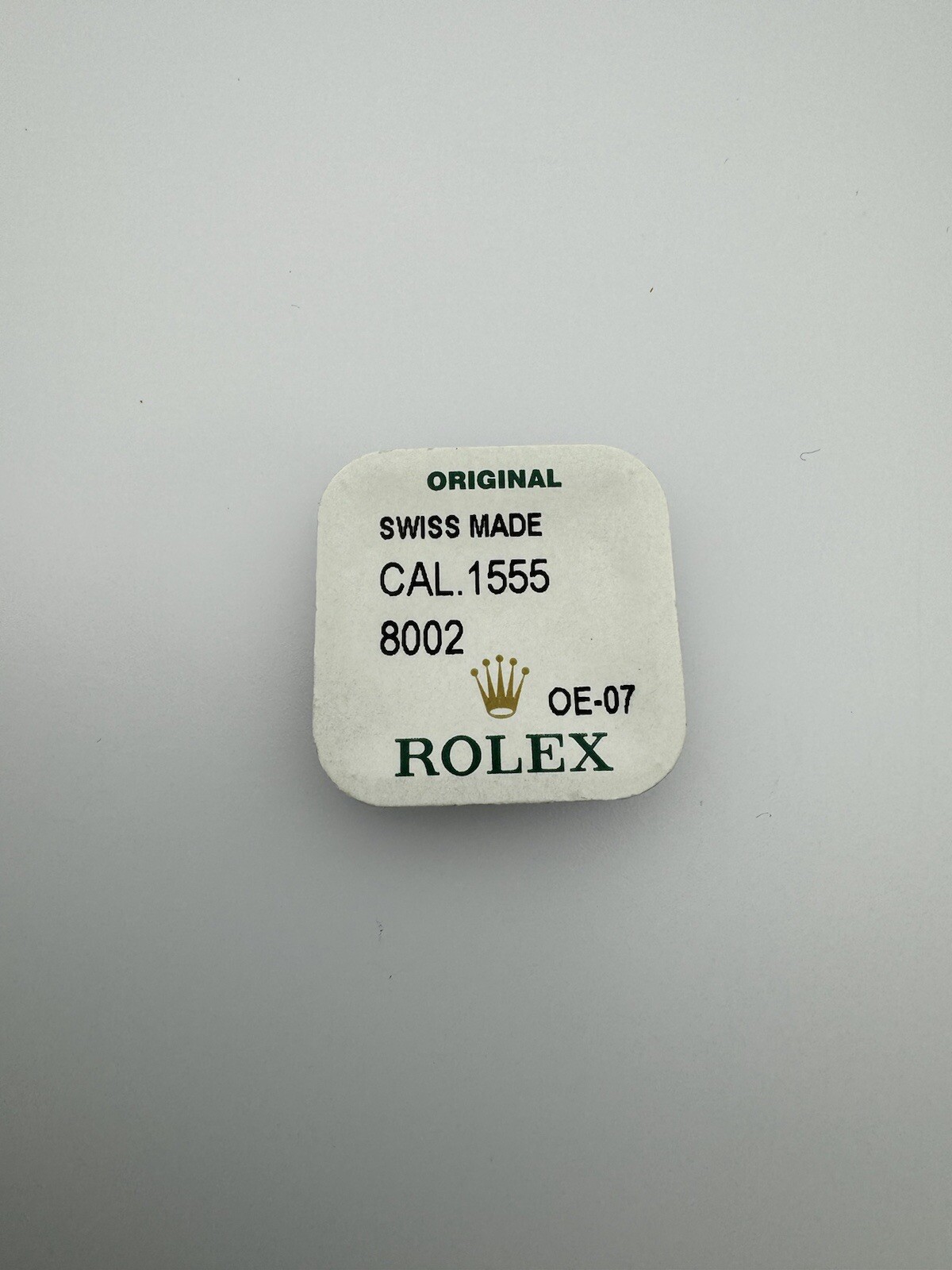 Rolex Original 1555 8002 Center Second Pinion New Old Stock Genuine Sealed
