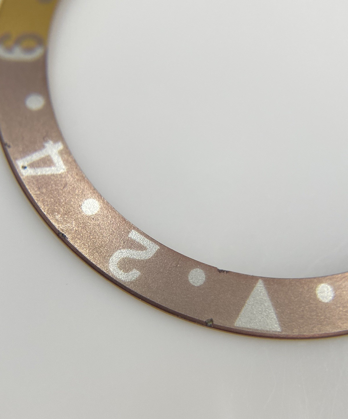 Genuine Vintage Rolex GMT Master 1675 16750 16753 16758 “Rootbeer” Bezel Insert