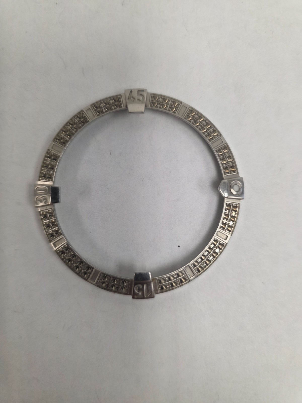Genuine Breitling A13370 Super Avenger Watch Bezel with custom CNC Prong