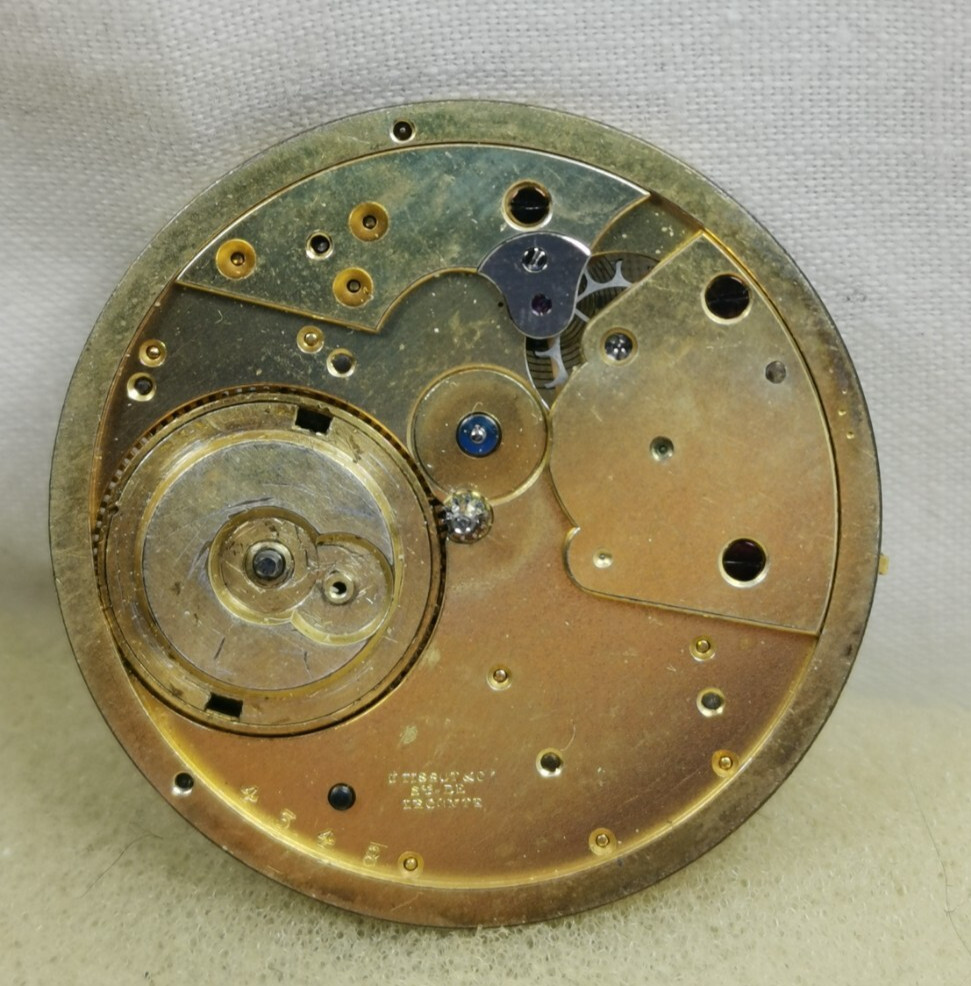 Tissot & Co Rare Swiss Pocket watch Movement Circa 1857-1870 Parts/ Repair!
