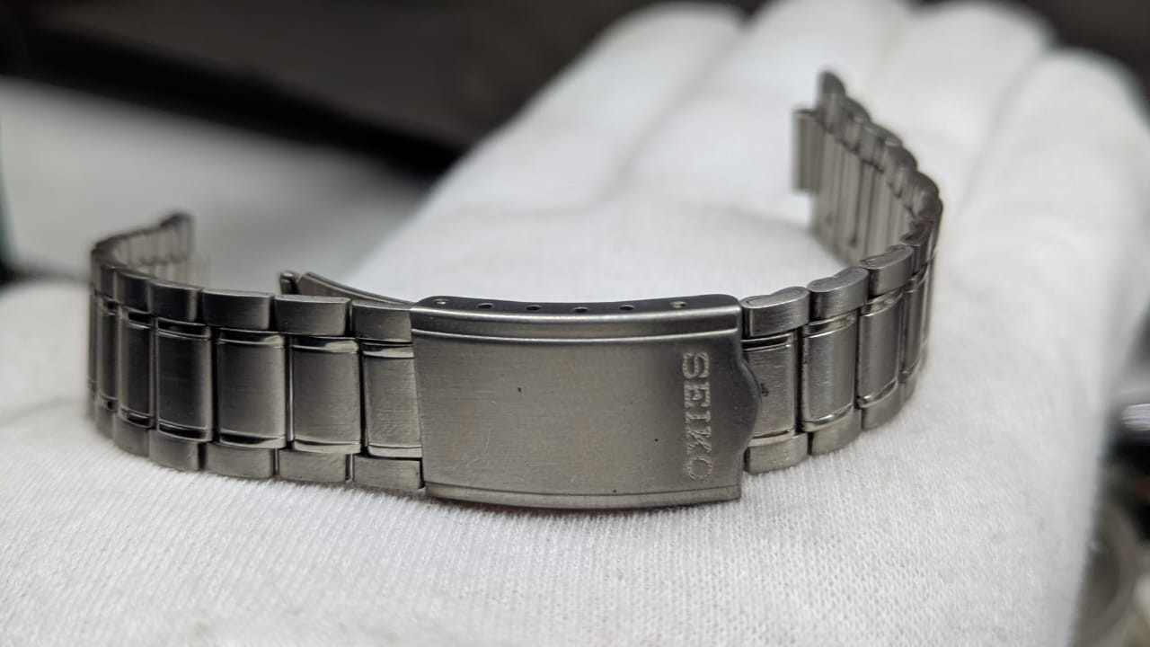 For Seiko 5 Watch Bracelet Replacement Stainless Steel Strap 18mm length 17cm