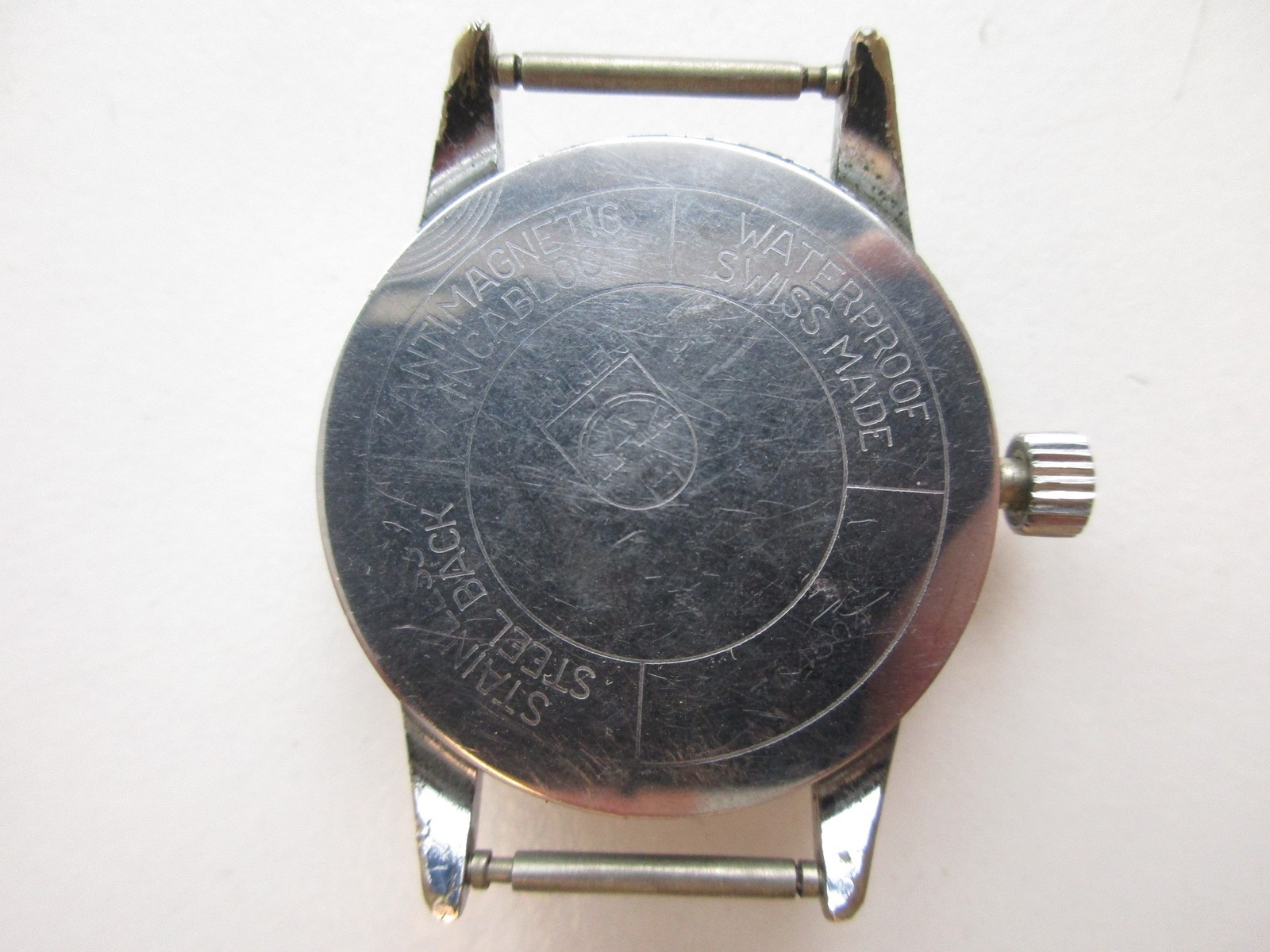Buren BAA cal. 1380 Swiss watch movement – Compressor S/S case – for parts