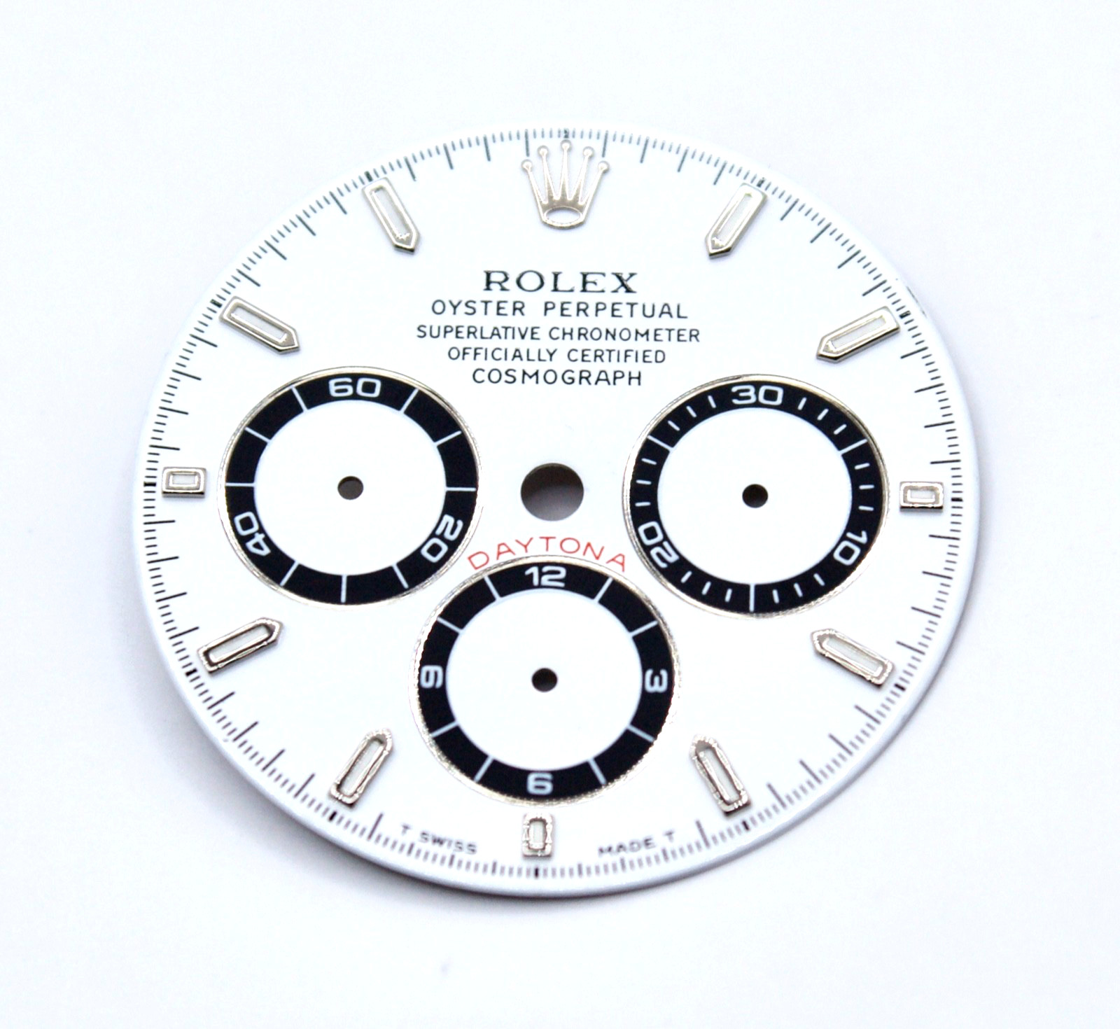 ORIGINAL Rolex Dial Oyster Perpetual Daytona White Stainless Steel 16520