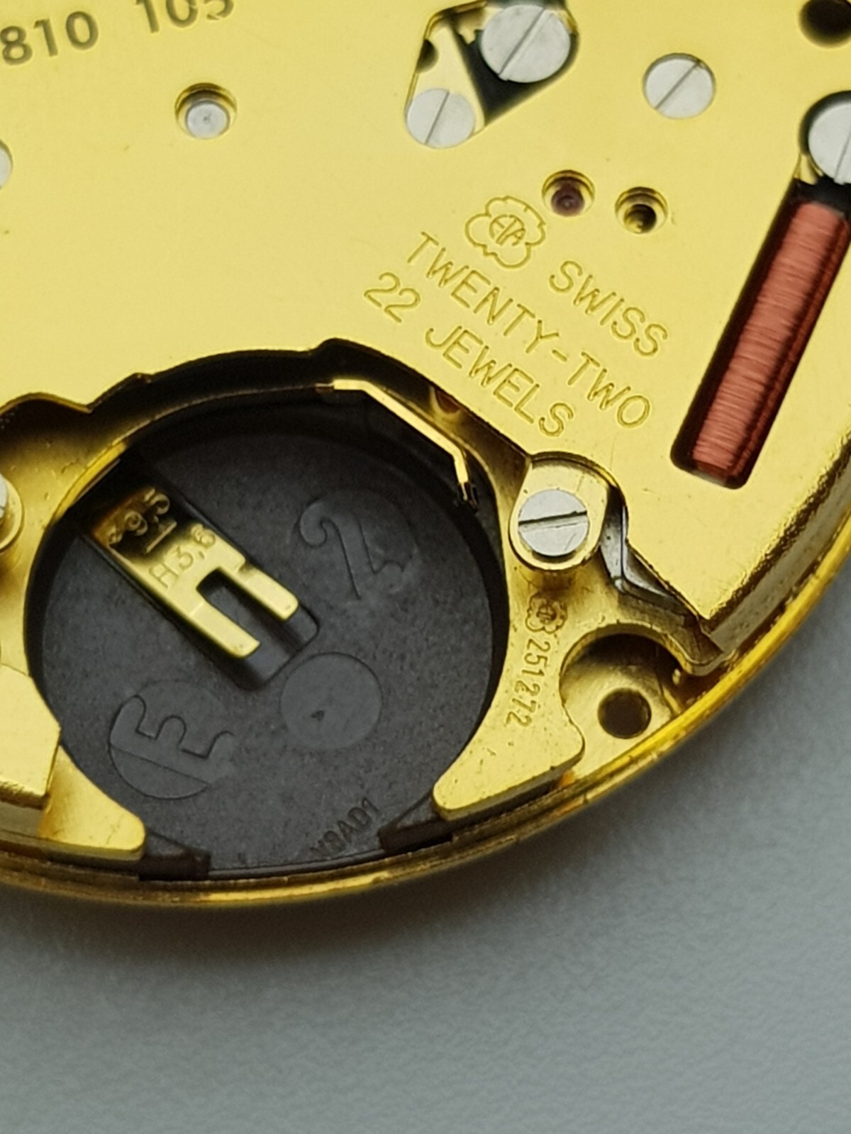 Montblanc Movement – ETA 251 272 – Works – Parts