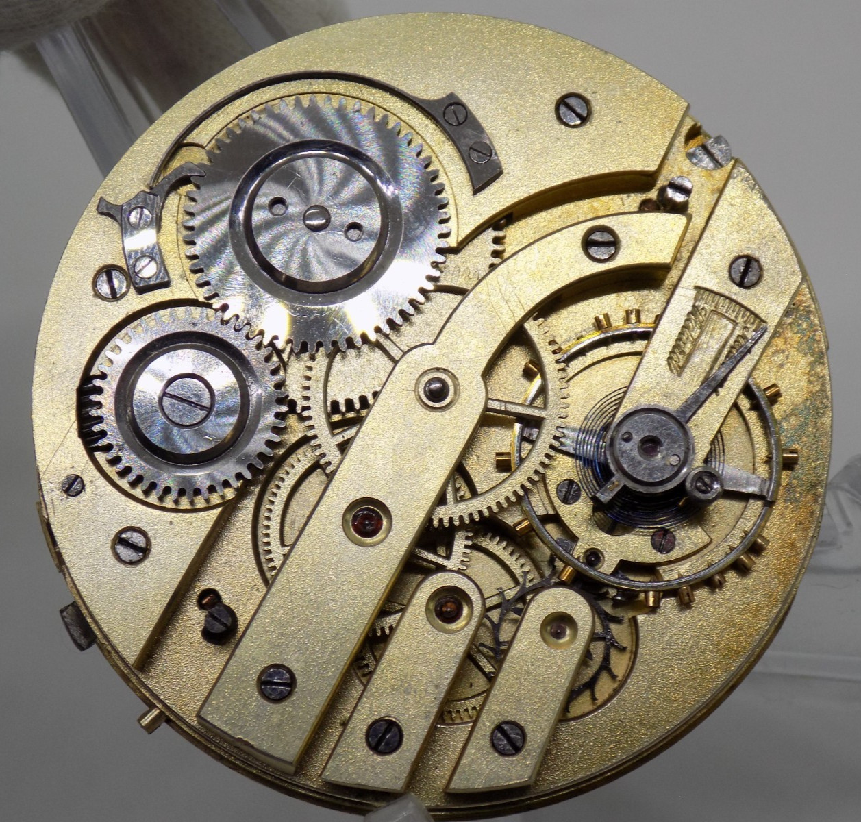 IWC 1888 International Watch Co. Schaffhausen 15J Pocket Watch Movement Parts