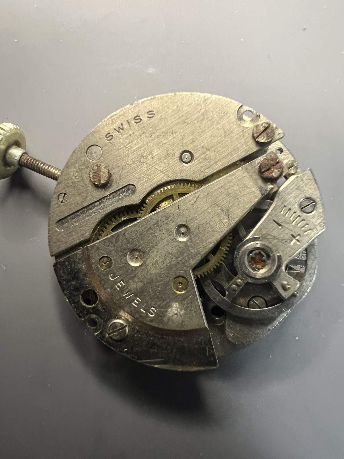 vintage Ebauches Bettlach (EB) 1553 watch movement
