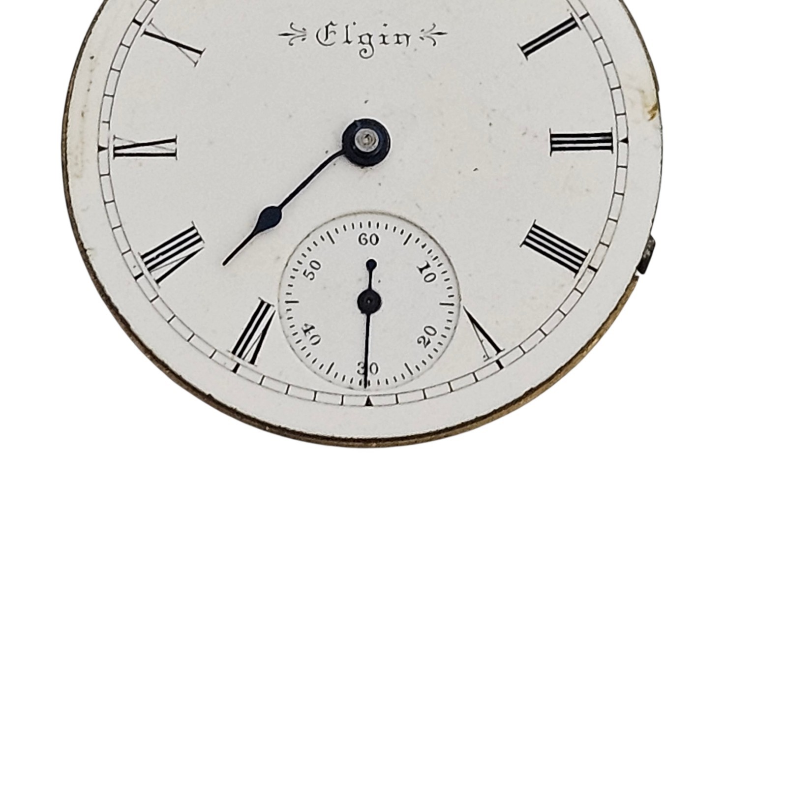 Antique 1899 Elgin Size 0s 7 Jewels Model 1 Pocket Watch Movement Grade 109