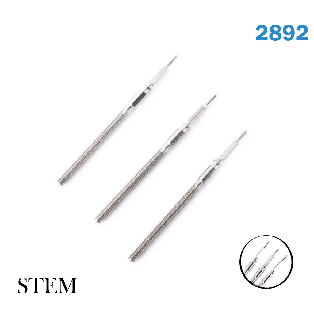 3 PCS STEM FOR SWISS🇨🇭 MADE MOVEMENT ETA 2892.A2 ” ORIGINAL”