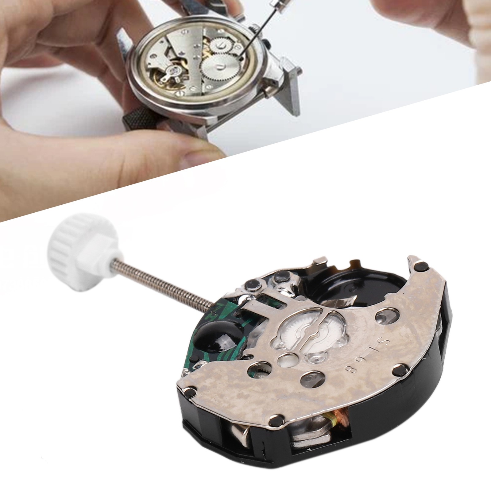 SL68 SUNON New One Quartz Watch Movement 6 3/4×8 Ligne Chinese Parts Replace