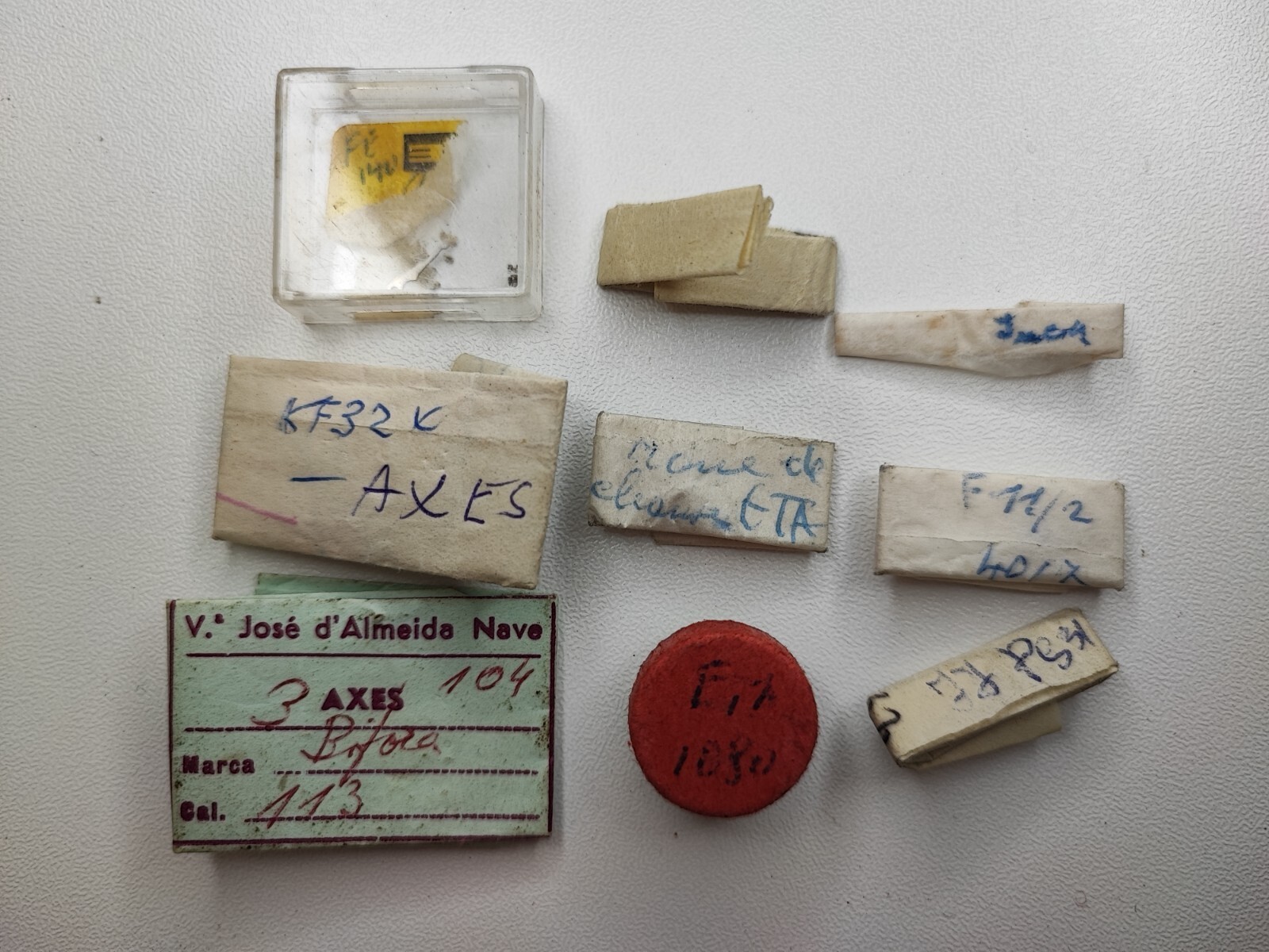 mix watch parts kf32, FE140, f11/2 4012, eta 1080, mifora 113, ps 31 other(rust)