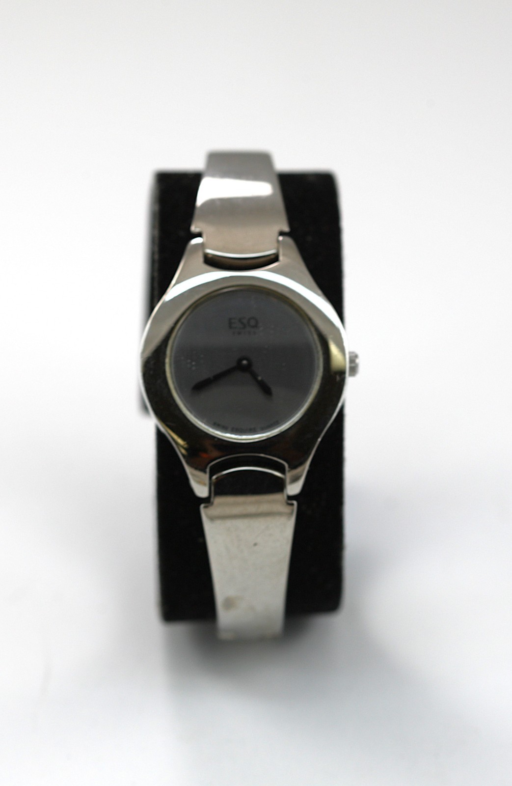 ESQ by Movado Watch Women Swiss Silver Stainless St WR Batt Quartz NON-WORKING
