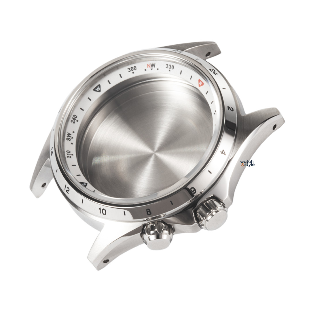 RC1648 GMT Alpinist Style Case White Chapter Ring – Steel