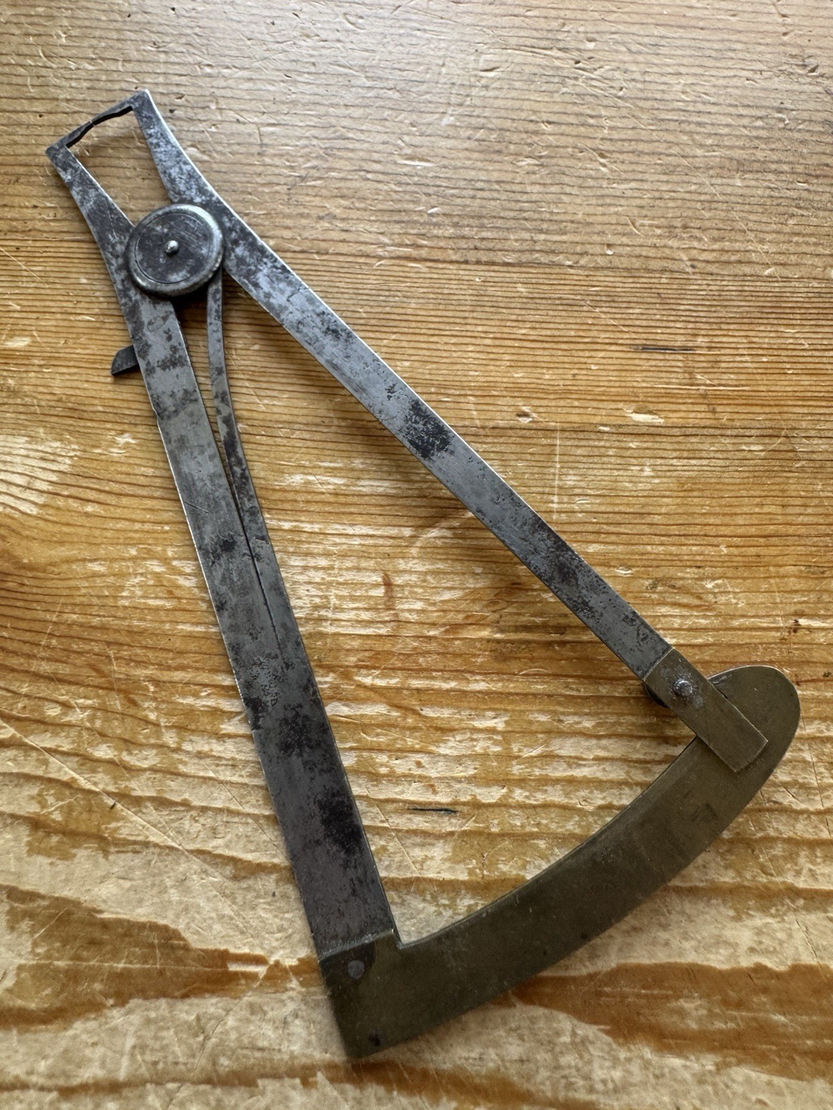 Vintage Douzirme Watchmaker Gauge Jeweler Watch Repair RARE Tool Steel/Brass