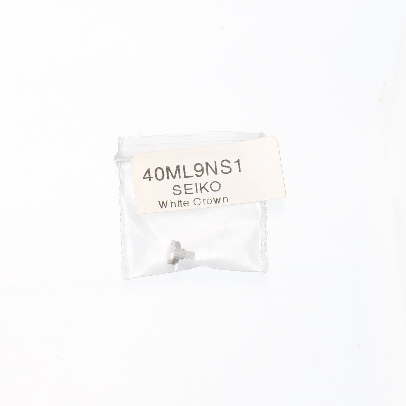 New SEIKO Crown Part 40ML9NS1 Stainless Steel (1) Fits 7009-3100, 7009-7040