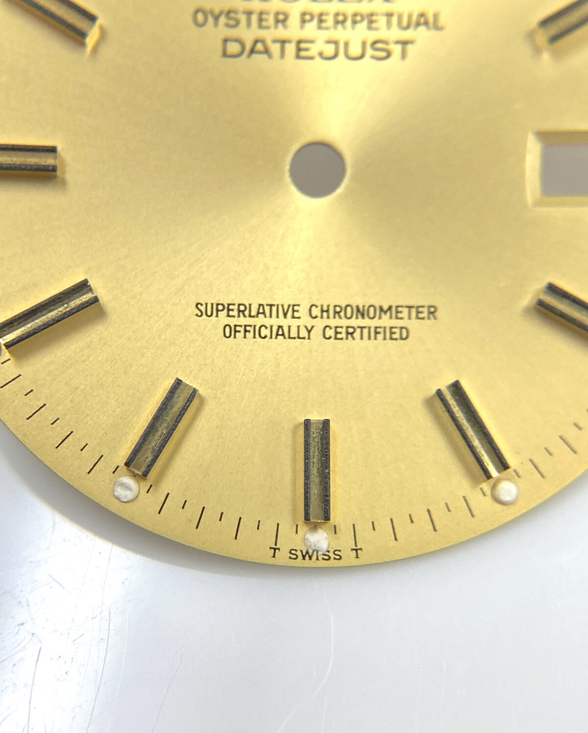 Genuine Rolex Champagne Gold dial for Men’s Datejust Oyster 16013 16233 #27