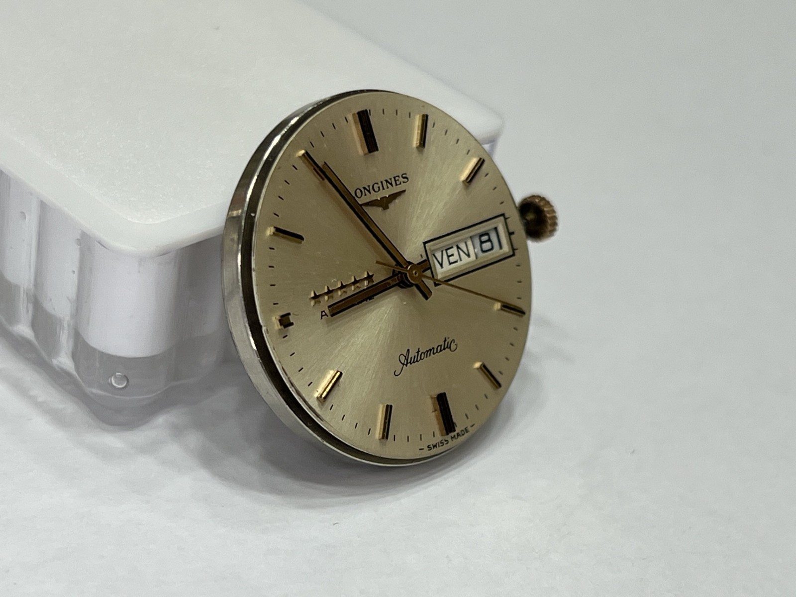 Longines Admiral 5 Stars Dial & Movement Automatic Cal 507 Day Date 17 Jewels
