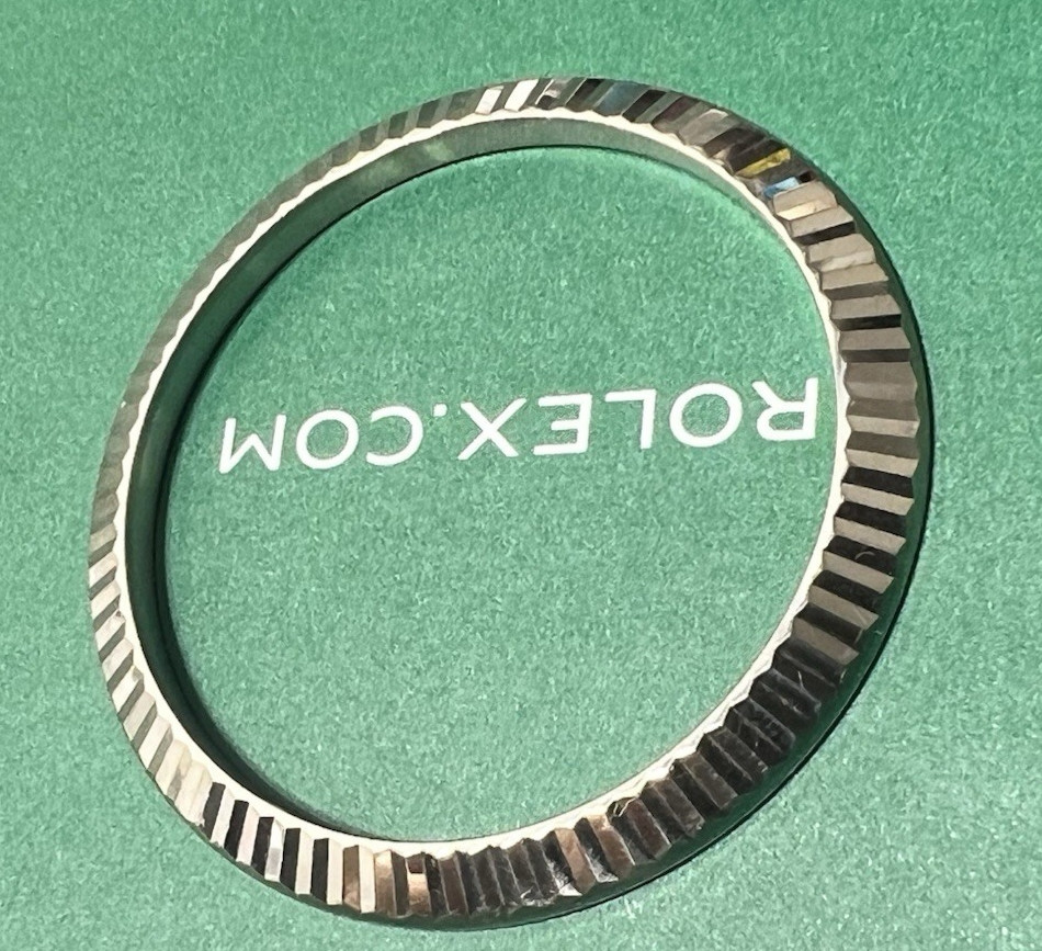 Rolex BEZEL 18K WHITE GOLD DATEJUST 41 MM REF 126334 AUTHENTIC SWISS MADE