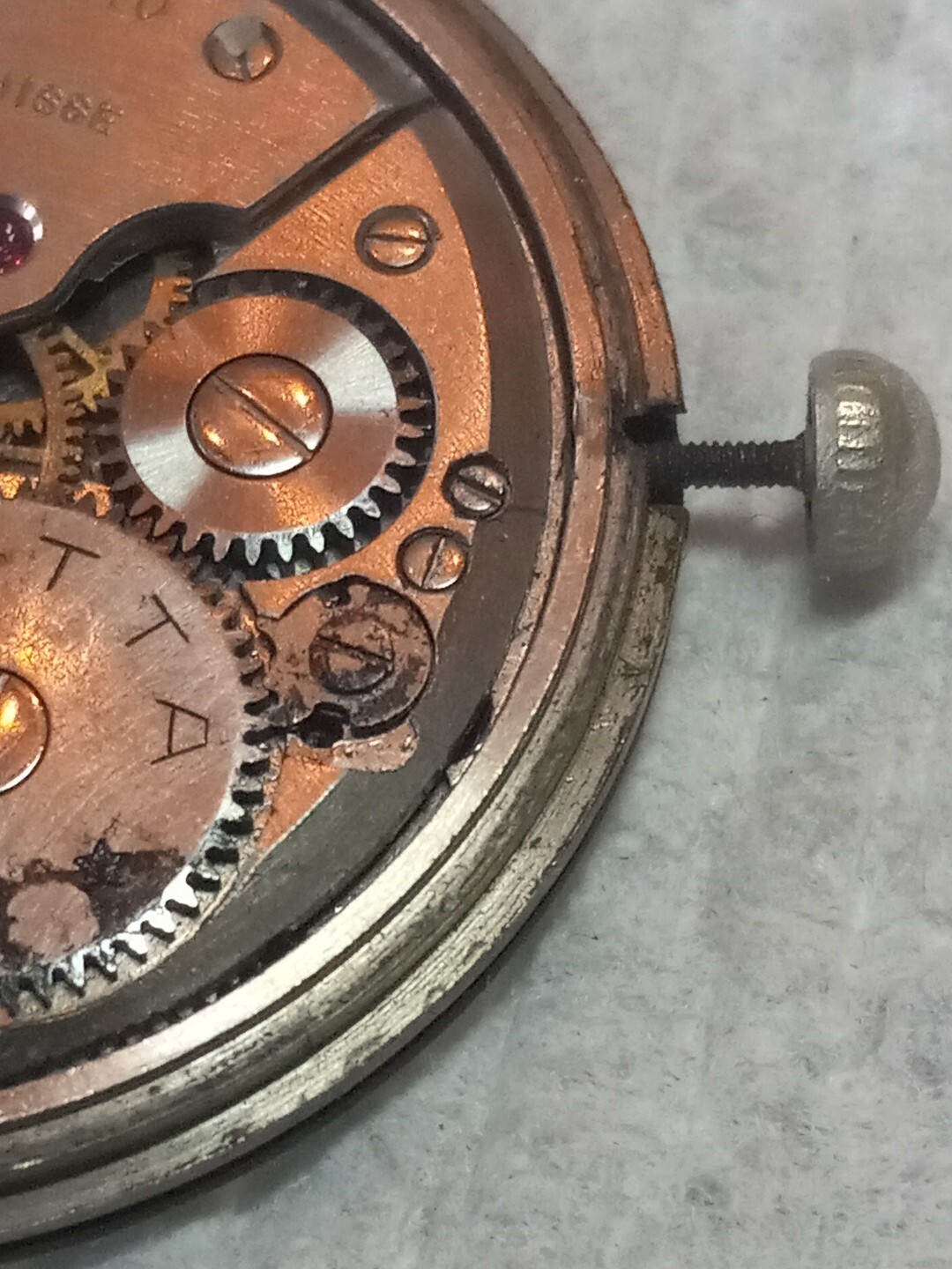 VINTAGE MEN’S VETTA 210 WRIST WATCH MOVEMENT, As Is