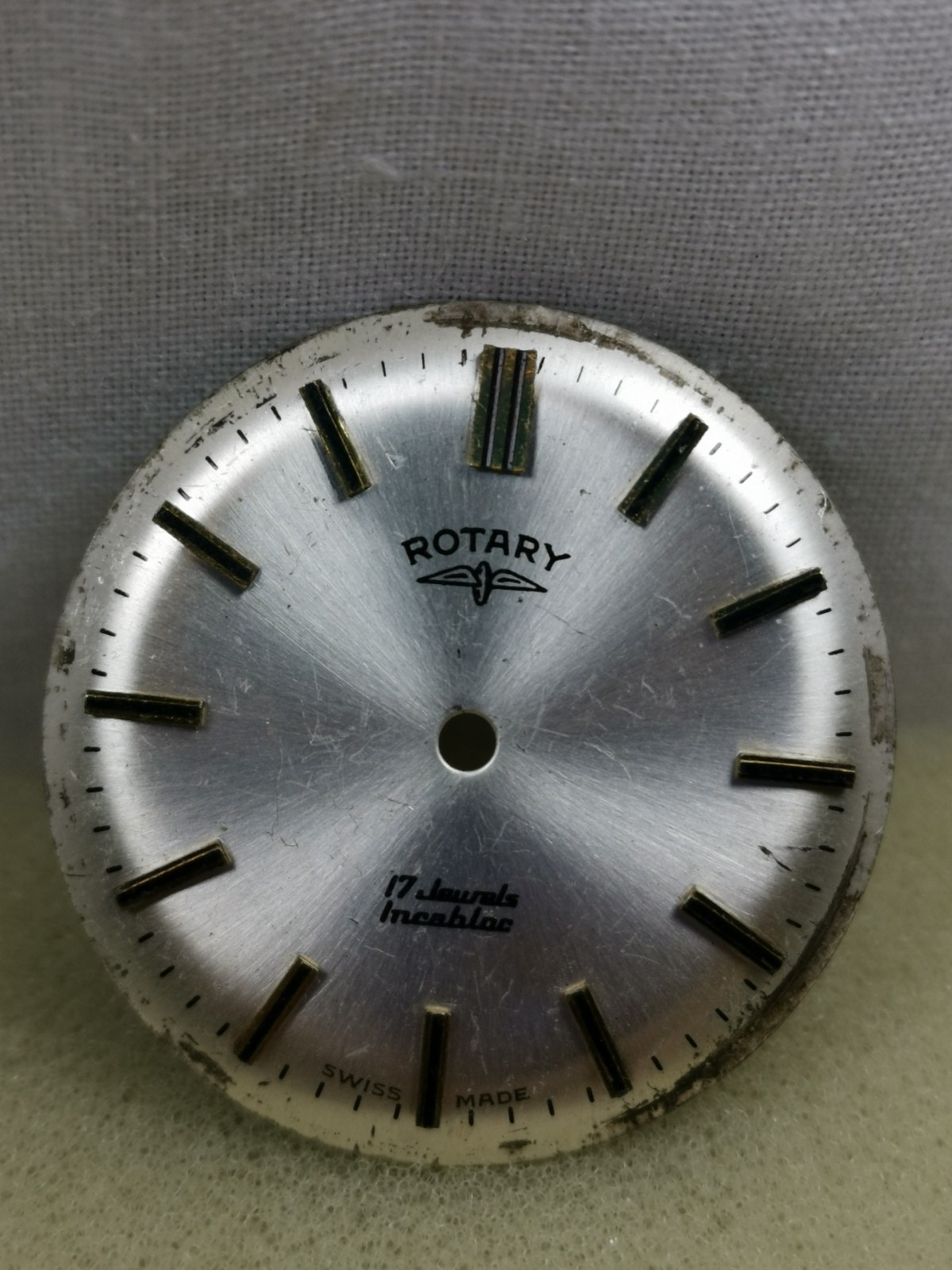 Lot 17 x Rotary, Bulova …etc Wristwatch Dials Repair/Parts