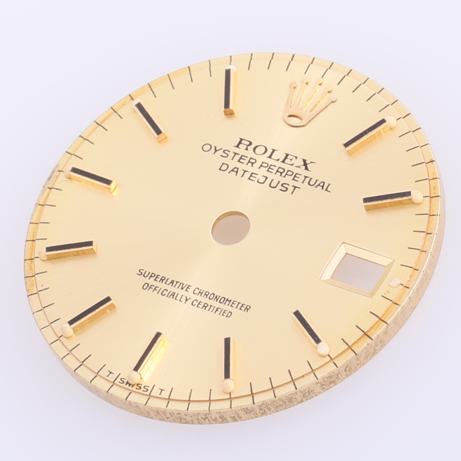 Rolex Lady Datejust 26mm Champagne Stick Dial TSwissT 6917 69173 69178 #i22