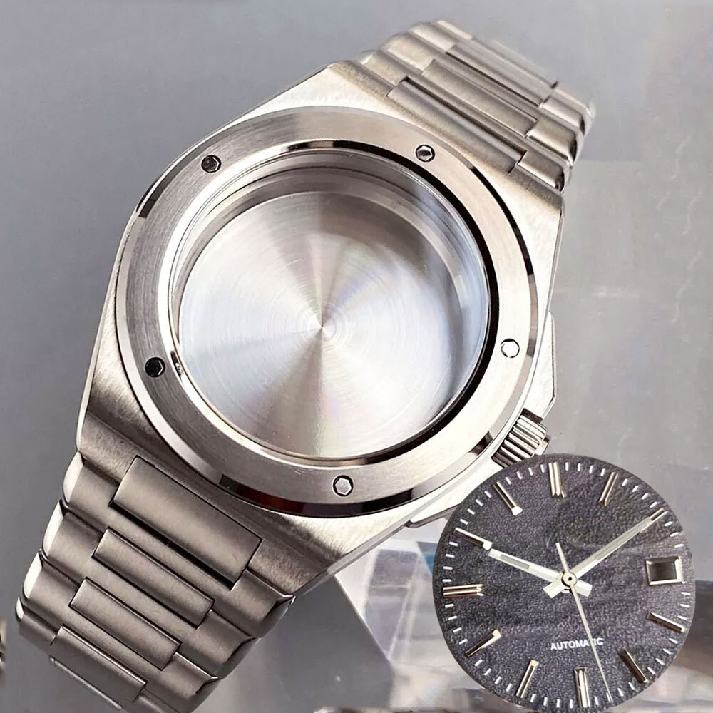 200M Dive Watch Case 40mm for Ingenieur Series NH35 NH36 Sapphire 28.5mm Dial