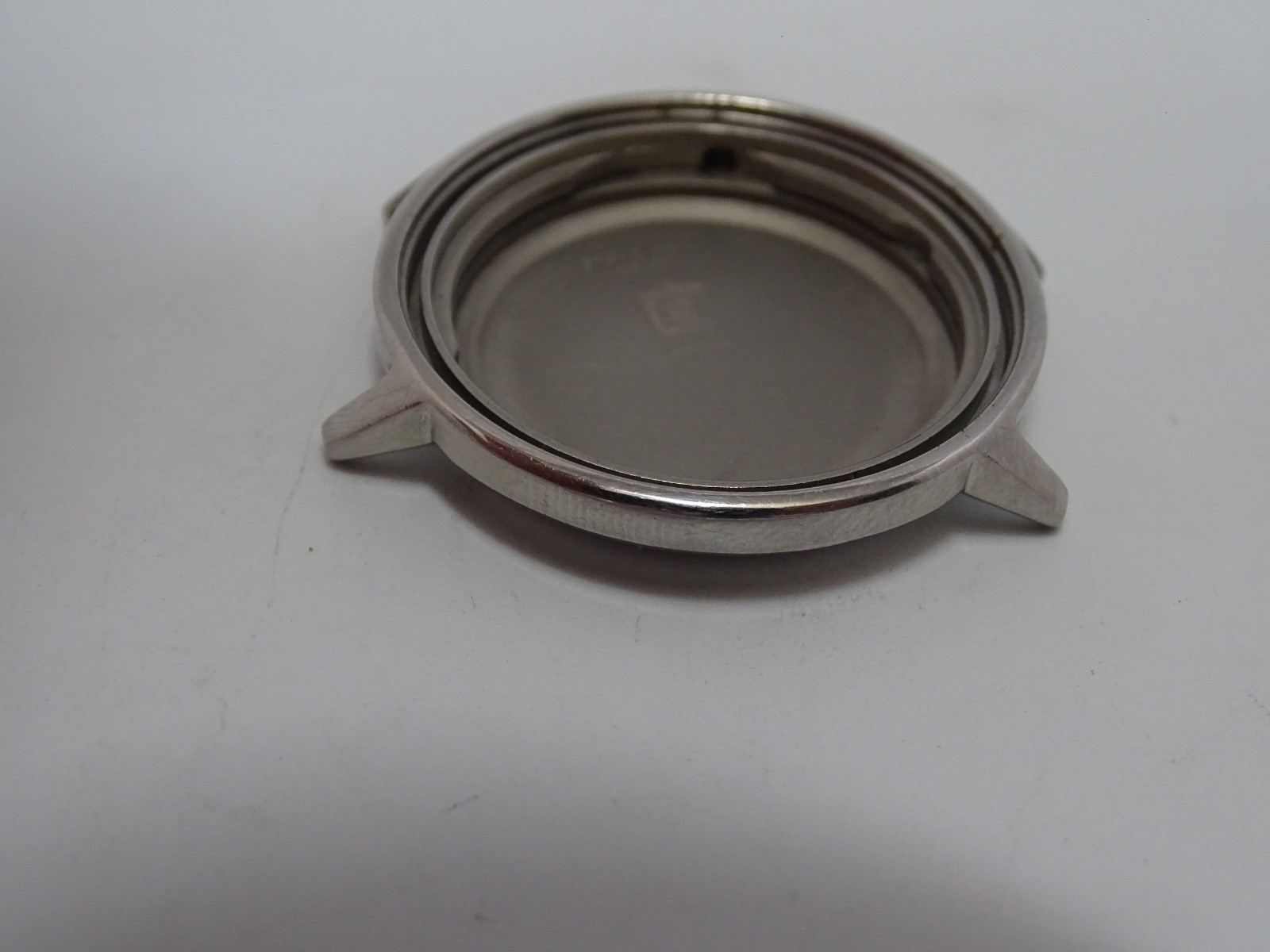 Universal Geneve Polerouter Case 869114/2 Stainless Steel Original Vintage