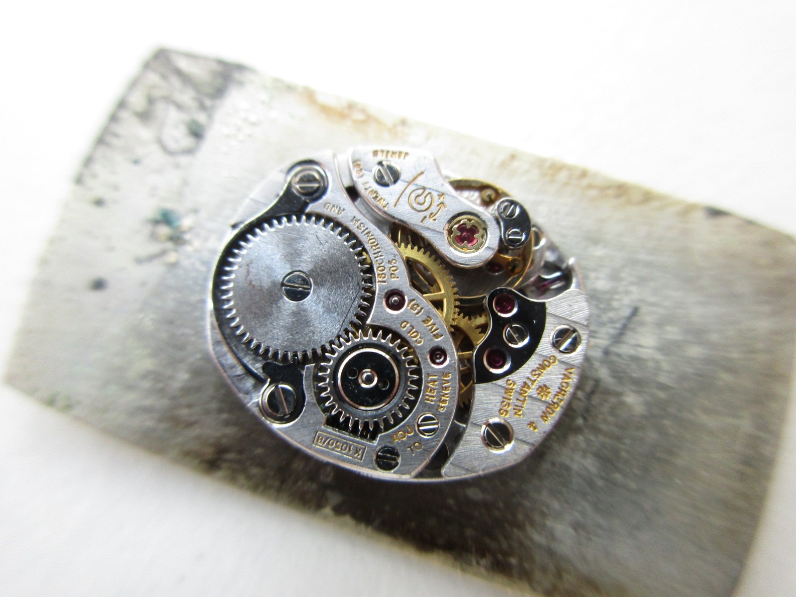 Vacheron Constantin cal. K1050B Swiss watch movement & dial – running
