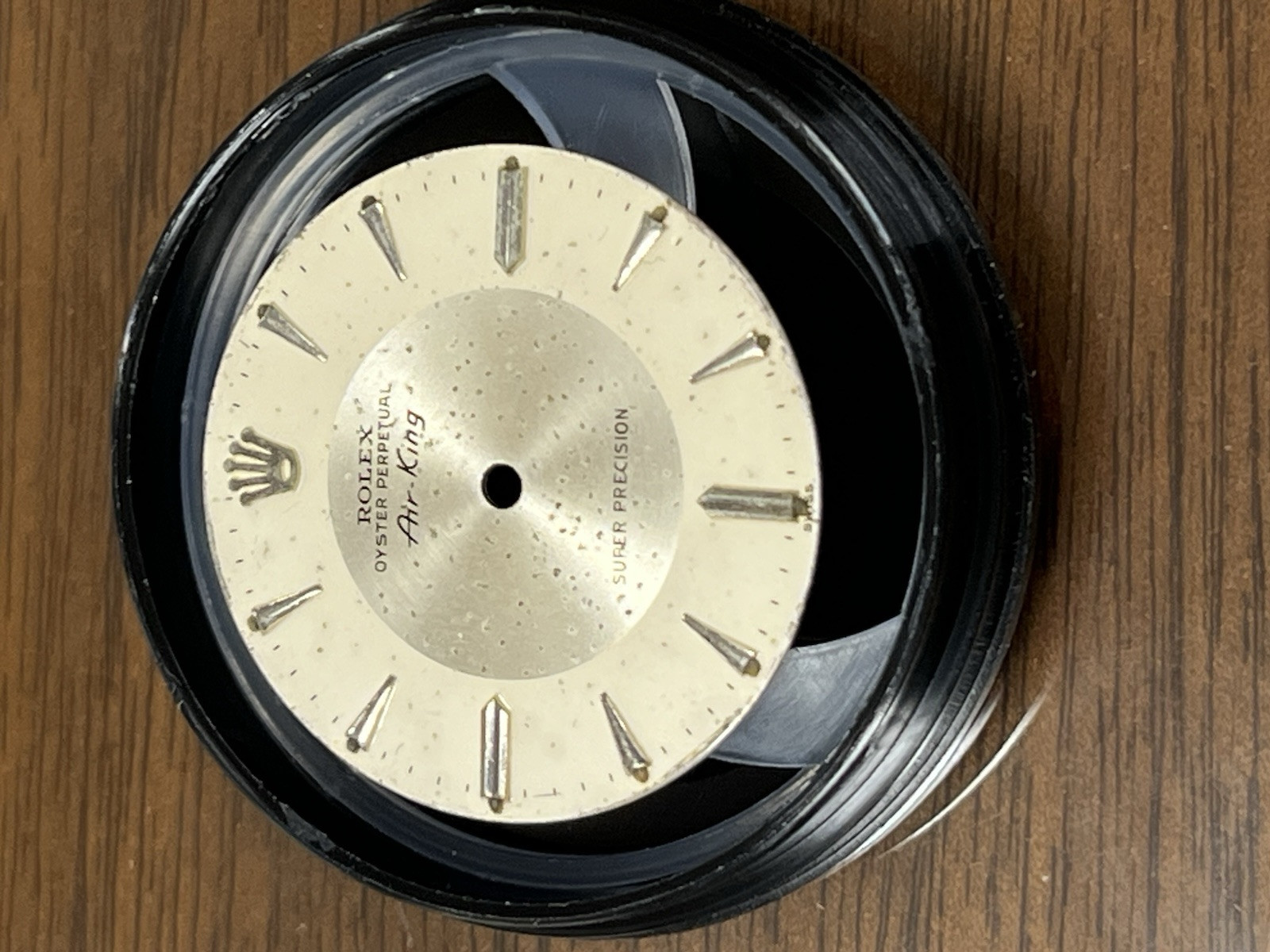 100% Orig RARE vintage Air King 1950s Rolex 5500 Super Precision Bullseye Dial