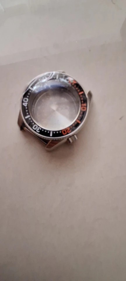 42mm Silver Watch Case Strap Set Sapphire Glass for NH35 NH36 NH34 NH38 NH70