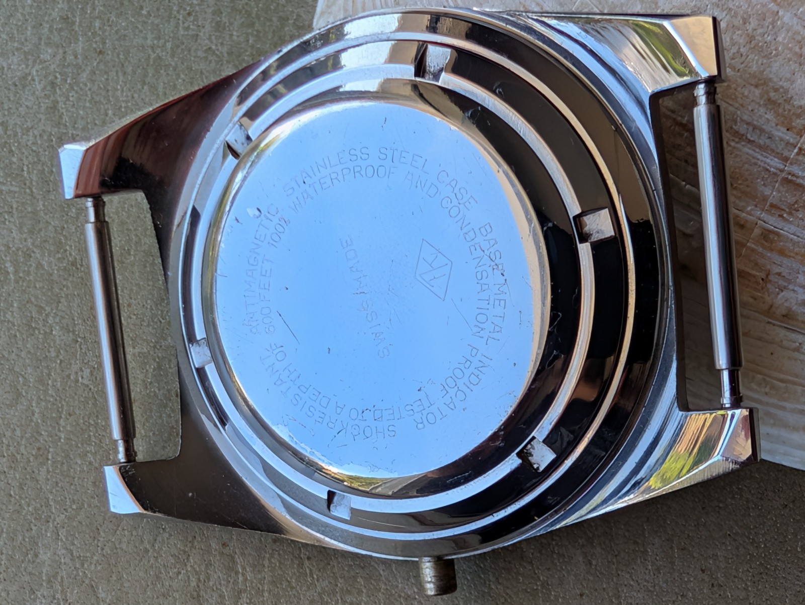Vintage 1960/70’s TK All SS Diver Case/Loose Countdown Bezel/Crystal/Spring Bars