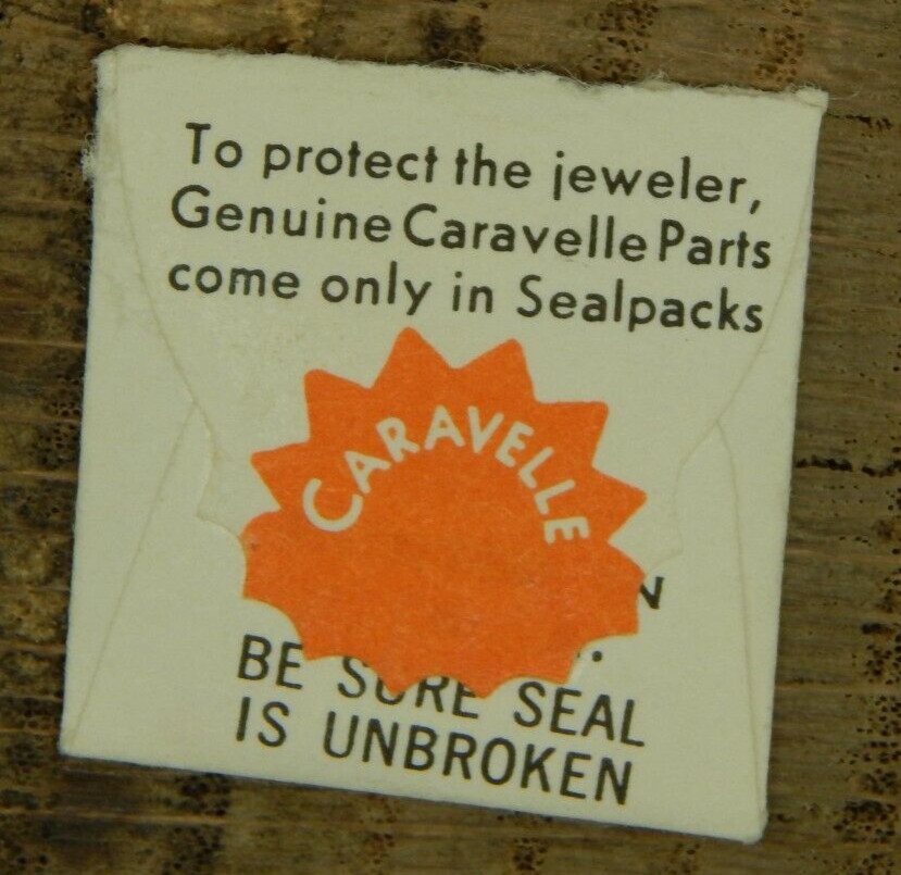 Genuine Caravelle by Bulova Day Disc Lock 110TCB 591L Watch part NEW OLD STOCK