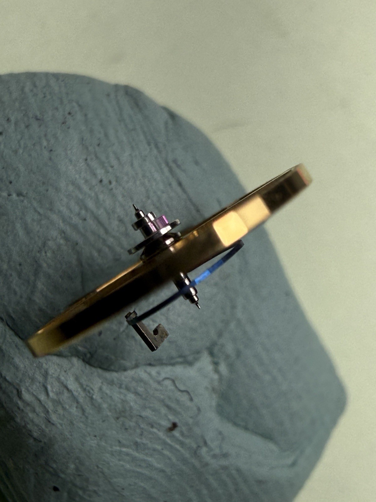 Balance wheel Blu for Rolex (cod. 4130-432) — Good Used Condition.