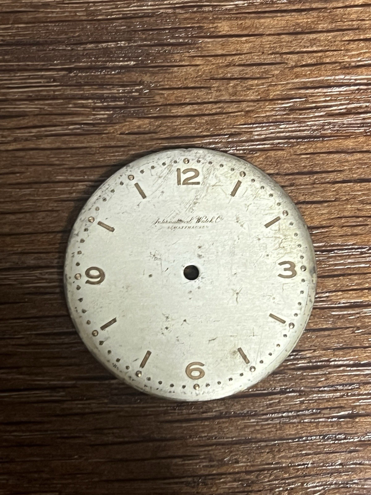 IWC Schaffhausen CAL C89 PART White DIAL – IWC C 89 USED