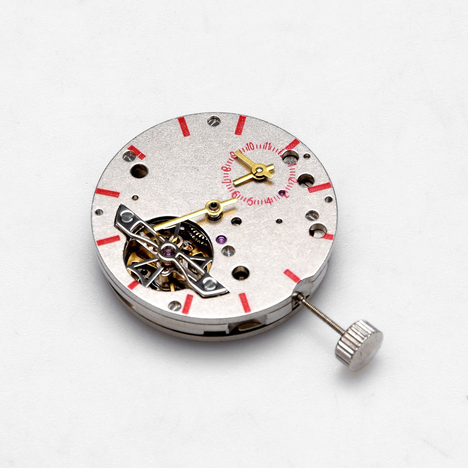 ST2510 Automatic Movement Flywheel at 6H Dual Time 12H 34J 45h Power Stop Second