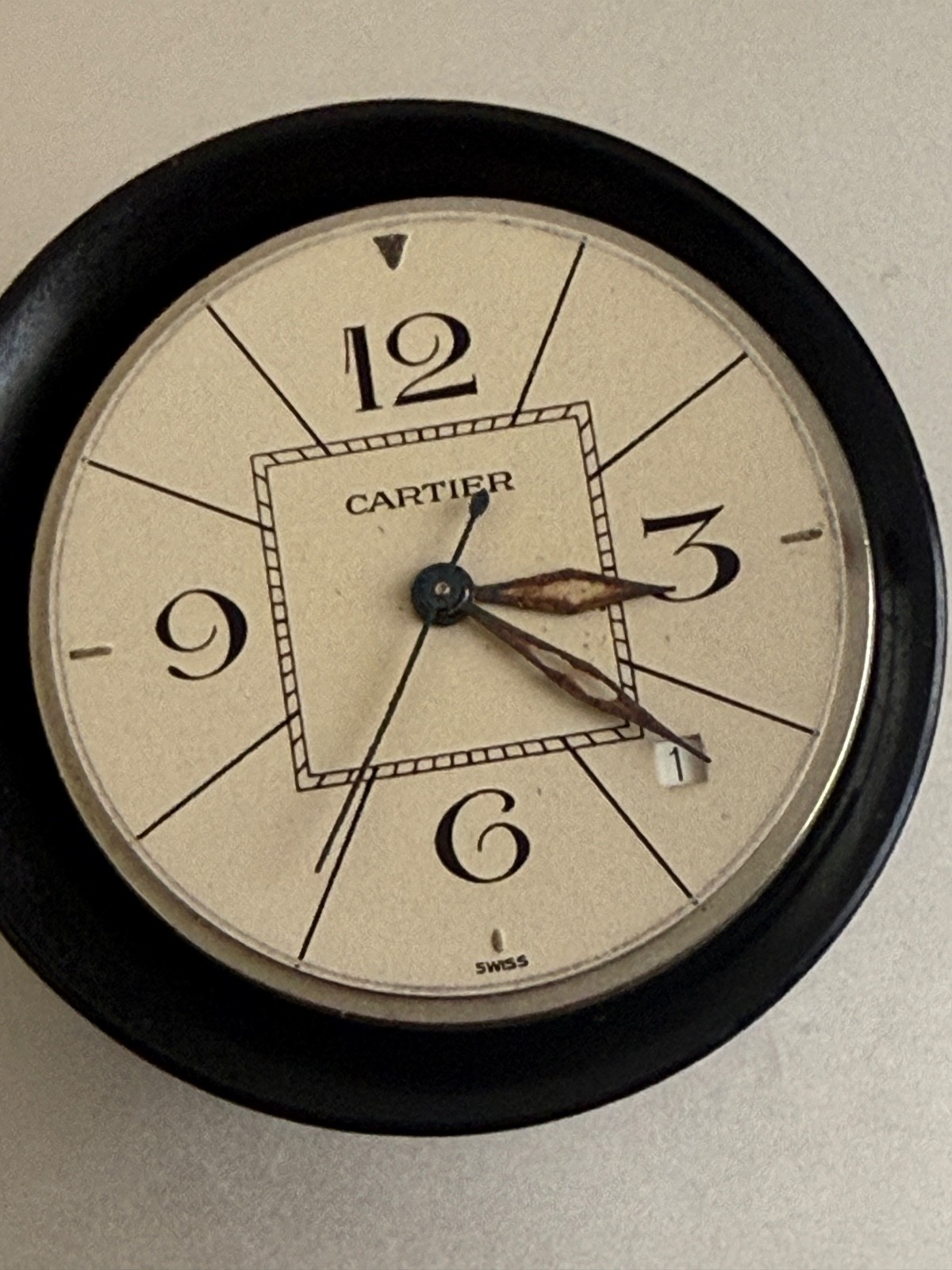 Cartier Automatic Movement Vintage Pasha Cal 20 need Clean for repair eta 2824